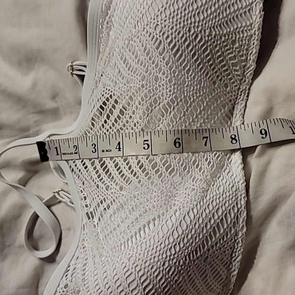 NWT Crotched Molded Cups adjustable strap bikini swim bathing yoga top - Picture 10 of 11